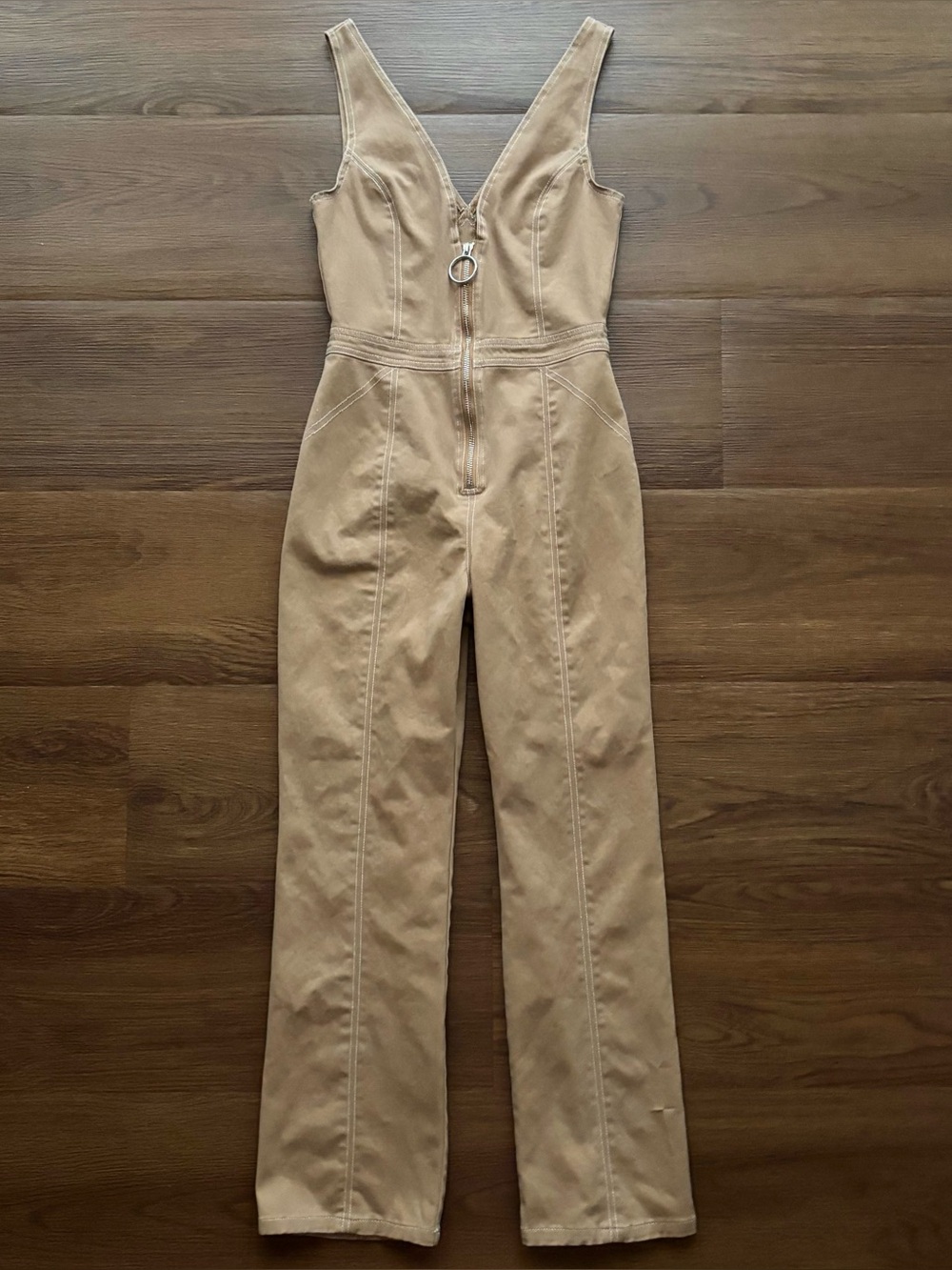 Tiger Mist ‘Ava’ Zip-Front Jumpsuit